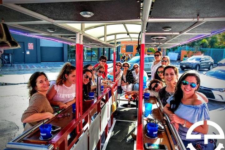 a group of people on a boat