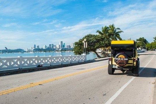 a bus that is driving down the road