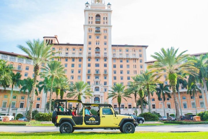 a school bus parked in front of a building